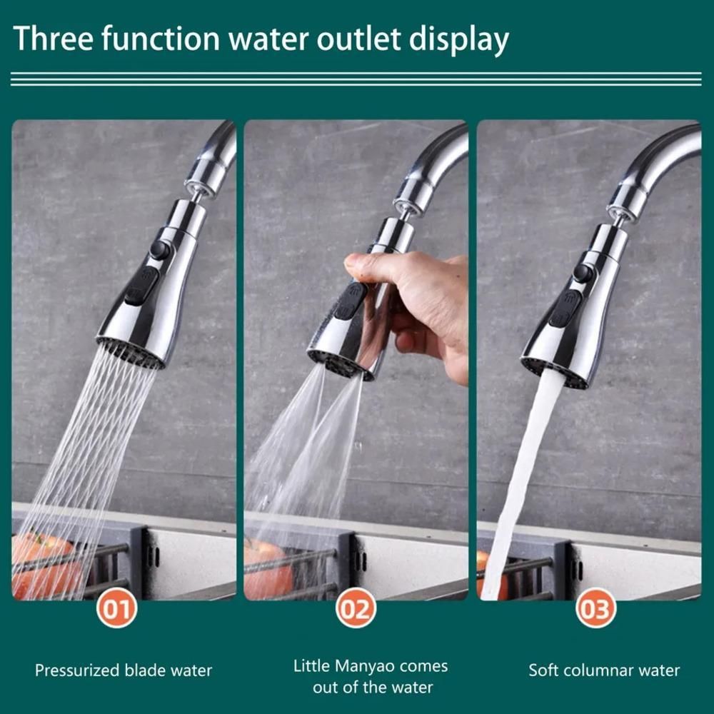 3 Modes Kitchen Sink Faucet